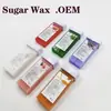 Cera de Açúcar Natural 150g Cera Depilatória Cera Solúvel em Água Tira de Cera Depilação com Cera de Abelha Rollonwax Rótulo Personalizável