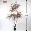Plantas Verdes Simuladas Bambu Nandina Ecológico Pe Móveis para Casa Plantas Nandina em Vasos Paisagismo Plantas Simuladas Árvores Artificiais