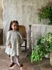 Outono 2026 Novo Estilo Coreano Vestido Elegante com Babados para Bebê Menina Vestido Princesa Fresco Floral de Manga Longa para Bebê