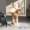 Alemán 2026 Nuevo Modelo Fabricante Oso Grande Violento Adornos para Sala de Estar Mueble de TV de Pie Junto a la Mesa de Café Accesorios para el Hogar