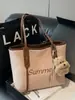 Bolso de Paja Tejida para Vacaciones en la Playa para Mujeres 2025 Nuevo Popular de Gran Capacidad Bolso de Hombro Moderno Bolso Tote de Moda para el Trabajo