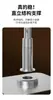 Soporte Ajustable para Laptop, Rotación 360°, Altura 10-20cm, Compatible con Laptops y Tablets de 17.3", Plata/Negro