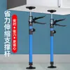 Suporte de instalação de armário suspenso Haste suporte ajustável telescópico suporte de elevação de teto artefato de suporte de armário Haste de teto Suporte de teto