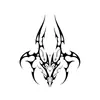 Adesivos de Tatuagem de Alta Qualidade Transfronteiriços com Designs de Sol, Lua, Lótus, Totem, Coroa, Borboleta, Coração e Florais para Braços, Cintura e Abdômen