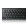 Teclado con Cable K908 Teclado Único Portátil Escritorio Smart TV Ratón Impermeable Duradero Teclado de Oficina