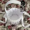 Cesta de Flores Pequeña Estilo Occidental con Moño de Encaje para Novia y Dama de Honor Cesta de Flores para Boda Suministros de Boda al por Mayor