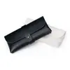 Caja de Cuero Hecha a Mano para Gafas de Montar Bolsa Portátil para Gafas Bolsa para Gafas de Sol Gafas de Sol al por Mayor Caja de Almacenamiento de Gafas de Cuero