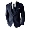 Trajes de negocios para hombre al por mayor, chaquetas formales de un botón, esmóquines de alta gama, trajes para padrinos de boda, trajes casuales