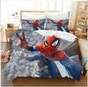 Amazon Textil para el Hogar Juego de Tres Piezas Cuatro Piezas Funda de Edredón con Estampado Digital Dibujos Animados Spiderman Ropa de Cama Estampado 3D