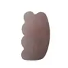 Atacado de fábrica jade em pó natural raspador em forma de onda filme de raspagem massageador de beleza em forma de onda gua sha