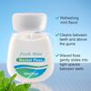 Hilo dental al por mayor transfronterizo en stock 50 m en caja sabor menta encerado ultrafino alta tensión fino línea de hilo dental suave ortodóntico