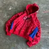 Sudadera con Cremallera y Capucha Estilo Spider-Man Europeo y Americano Transfronteriza Y2K Moda Harajuku para Hombres y Mujeres con Estampado Deportivo Venta al por Mayor
