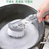 Cepillo hidráulico para lavavajillas de cocina, automático, multifuncional, con mango largo, ideal para limpieza doméstica.