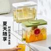 Atacado Jarra de Água Fria com Torneira 4L Grande Capacidade Chaleira de Frutas Chaleira para Água Potável Balde para Chá/Água Fria para Geladeira Balde para Bebidas
