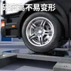 Carro de Plataforma Plana de Acero Inoxidable 304 para Transporte de Mercancías, Carrito Plegable Silencioso, Remolque de Cuatro Ruedas para Mariscos y Productos Acuáticos