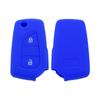 Adequado para Toyota Vios Dobrável 2 Conjunto de Chaves Yize Soft Rubber Key Case Highlander Car Silicone Capa Protetora