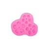 Molde de Azúcar Flip Flor Flor Pastel Decorativo Modelado Molde de Silicona Gota de Chocolate Pegamento Horneado Molde Hecho a Mano