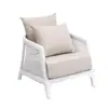 Novo Estilo Chinês Móveis de Sofá de Rattan para Exterior Cadeira de Rattan Sofá de Rattan Sofá de Rattan para Terraço Mesa de Centro de Imitação de Rattan para Exterior Combinação