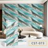 Pegatinas de Pared tipo Azulejo de Mármol Falso Papel Tapiz Impermeable y a Prueba de Humedad para Cocina Baño Pegatinas Decorativas para Renovación de Paredes de Fondo Autoadhesivas