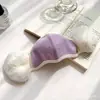 Máscara Quente com Proteção de Orelha Integrada Espessa à Prova de Vento Proteção Contra Frio Máscara de Inverno Proteção Quente para Orelhas Máscara Dois em Um Inverno