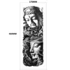 Rey Lobo Cabeza de Lobo Dominante Tatuaje Calcomanía Brazo Conjunto Transfronterizo Calcomanía de Brazo Completo Patrón Grande Calcomanía de Transferencia de Agua Tatuaje