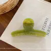 Pasador de Pelo Curvo Geométrico Texturizado de Colores Nuevos de Luofu Meng, Pasador de Moda y Sencillo, Pinza de Tiburón Accesorio para el Cabello para Mujeres