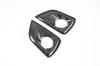 Adecuado para modificación de faro antiniebla delantero Navara 19-20 abs patrón de fibra de carbono marco decorativo de faro antiniebla delantero suministros para coche