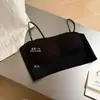 XIA'X Xia Xia Menina Sexy Sem Costura Invisível Alça Fina Fixa no Ombro Copo Fixo Sutiã Tomara que Caia Linda Costas Roupa Íntima Camisola Mulheres