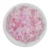 16*13mm Acrílico Color Chapado Transparente Mariposa Agujero Recto Cuentas Sueltas Material para Abalorios Hecho a Mano Pulsera Accesorios de Joyería DIY