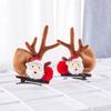 Novo Natal Antler Hairpin Acessórios de Cabelo Crianças Clip Girl Coreano Internet Celebridade Cartoon Elk Hairpin Acessórios de Cabelo Atacado