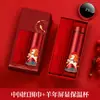 Set de Regalo de Negocio Año de la Oveja, Bufanda Creativa, Regalo Souvenir, Logo Personalizado, Regalo de Reunión Anual Corporativa, Regalo Práctico para Clientes
