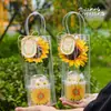 Regalo para el Día del Maestro 2026: Inserto Decorativo para Cupcakes Bobo, Etiqueta de Ramo de Girasoles, Bolsa de Regalo de Mano