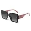 Gafas de Sol Anchas Personalizadas de Nuevo Estilo, Gafas de Sol Estilo Ins con Protección UV, Gafas de Sol Cuadradas Retro Modernas para Mujer