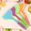Atacado silicone semi-permeável semente de jade especial panqueca ovo espátula silicone resistente a alta temperatura espátula pizza panqueca panela antiaderente espátula para fritar