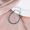 Pulsera de Moda Extremadamente Fina de 3 mm Amazon Cuentas Comercio Exterior Color Espinela Imitación Facetada Adorno de Mano Piedra Natural