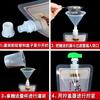 Bolsa de grado alimenticio para medicina tradicional china líquida autoportante para subenvasado con boquilla de succión, desechable, portátil, bolsa de plástico sellada para envasado de medicina tradicional china líquida