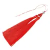 Flor de Loto Doble Espiga Borla Colgante Espiga Manualidades DIY Accesorios Material Nudo Chino Borla Accesorios Colgante Antiguo