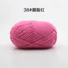 Hilo de Algodón de Leche de 4 Hebras para Bebé para Tejer Bufanda a Mano, Ovillo de Hilo Medio Grueso, Manta, Hilo para Crochet DIY, Kit de Materiales para Tejer Hecho a Mano