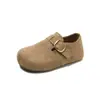 Zapatos Birkenstock sin cordones de suela gruesa para aumentar la altura, mocasines lindos y peculiares, zapatos casuales, Novedad Otoño 2025