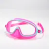 Gafas de Natación Personalizadas para Niños, Alta Definición, Impermeables, Antivaho, Silicona Amigable con los Ojos, Equipo de Natación, Gafas Protectoras de Marco Grande