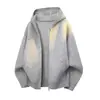 Cardigã masculino Cleanfit com capuz, estilo outono, suéter de tricô relaxado e casual, peça de outer wear de alta qualidade para casais