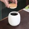 Conjunto de Chá Kung Fu de Cerâmica Acessórios para Cerimônia do Chá Pequena Caixa de Chá Pu'er Balde de Chá Tanque de Chá Tanques de Armazenamento de Chá Tanques Selados Domésticos