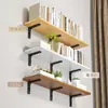 Estante de almacenamiento de pared Soporte de pared Soporte de partición para colgar en la pared Estantería colgante de tablero en capas Estante de tablero de madera