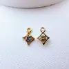 Pulseira Colar Pingente de Cobre Banhado a Ouro Zircônia Microincrustada Cor Galvanizada Conservadora de Cor Materiais para Miçangas Acessórios de Joias DIY