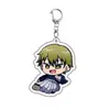 Diseño en Capas Llavero Acrílico de Jujutsu Kaisen Yuji Itadori Megumi Fushiguro Colgante para Mochila Periférico de Anime