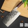 Comercio exterior transfronterizo 4Cr13 forjado cuchillo de cocina doméstico de corte de doble propósito cuchillo de cocina comercial de cocina de alta gama Yangjiang cuchillo de cocina