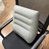 Cojín Lumbar Inflable Tren de Alta Velocidad Portátil Almohada Lumbar Tipo Empuje Soporte de Cintura para Avión Respaldo Viaje Largo en Coche Dormir