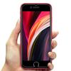 Adecuado para Protector de Pantalla de Vidrio Templado para iPhone Se2, Apple Se Sin Borde Blanco Adhesivo Grueso Herramienta de Posicionamiento Película Protectora, Alta Definición