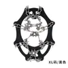 Crampons de silicone para comércio exterior para escalada na neve, montanhismo, esportes ao ar livre, crampons de TPE, capas antiderrapantes para sapatos, crampons de todos os tamanhos