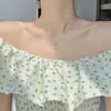 Colar Changan Youmeng Moda Feminina Luxo Leve Design High-end Sentido Nicho Retro Clavícula Cadeia Presente de Aniversário para Namorada